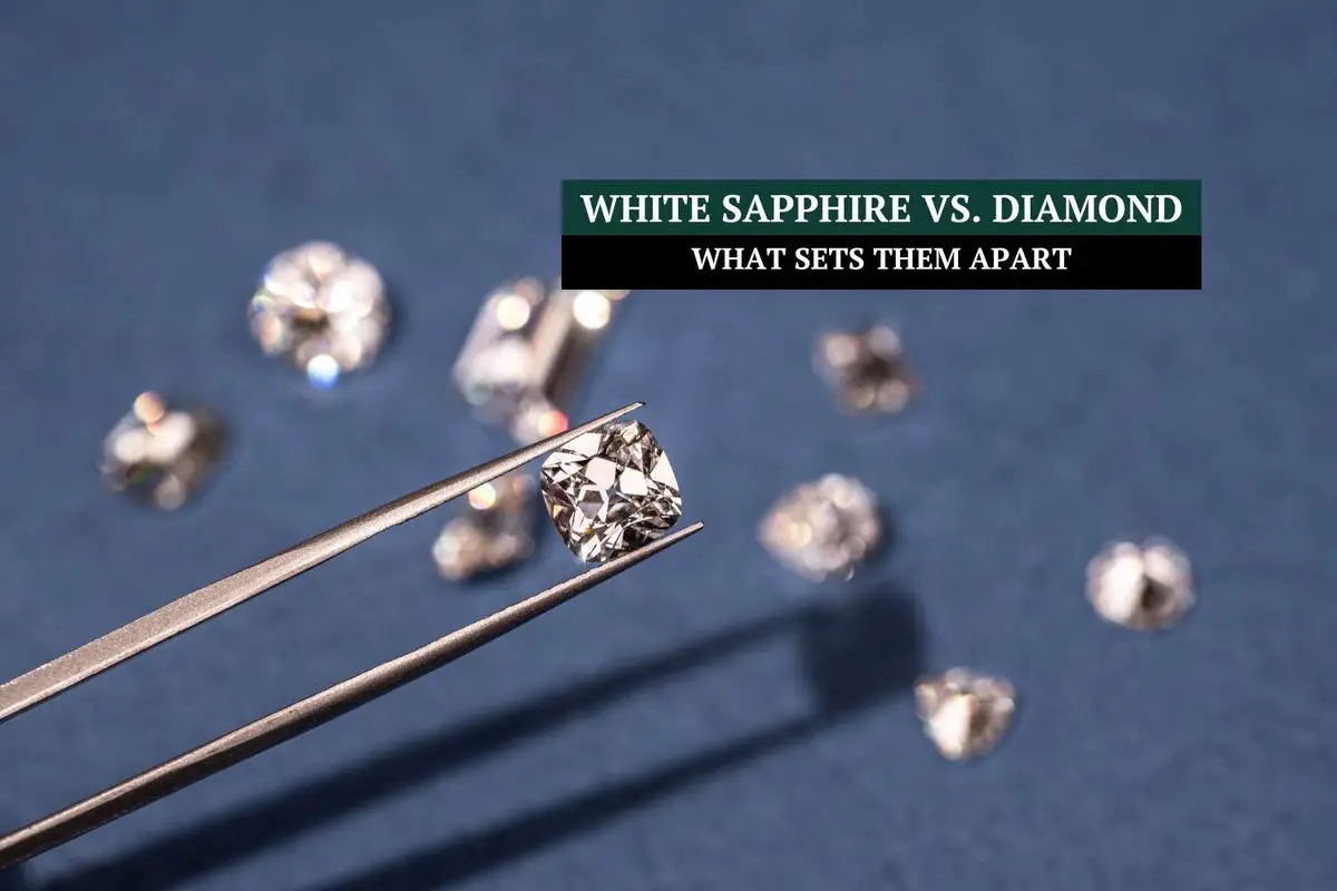 White Sapphire vs Diamond - What Sets Them Apart | Philophrosyne